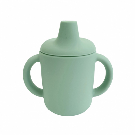 Summerville Organic - Pipmugg i Silikon, Cameo Green