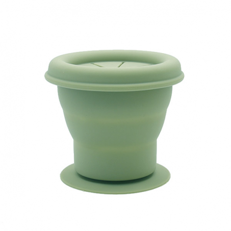 Summerville Organic - Snackpot Silikon, Cameo Green