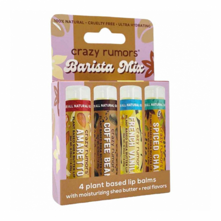 Crazy Rumors - Natural Lip Balm Barista Mix