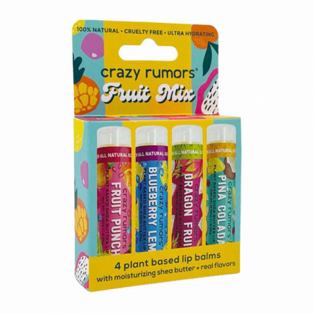 Crazy Rumors - Natural Lip Balm Fruit Mix