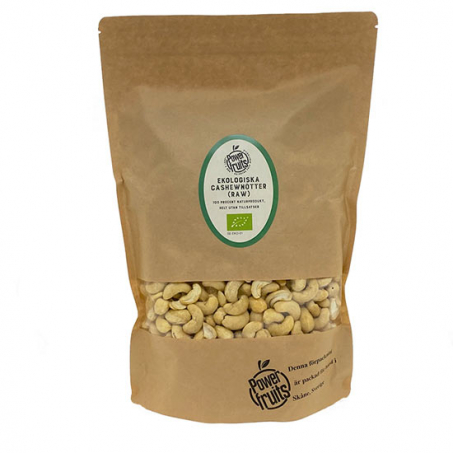 Powerfruits - Ekologiska Cashewntter RAW 500 g i gruppen ta & Dricka / Skafferi / Ntter & Fr hos Rekoshoppen.se (2320355)