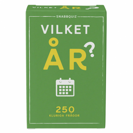 Nicotext - SnabbQuiz: Vilket år?