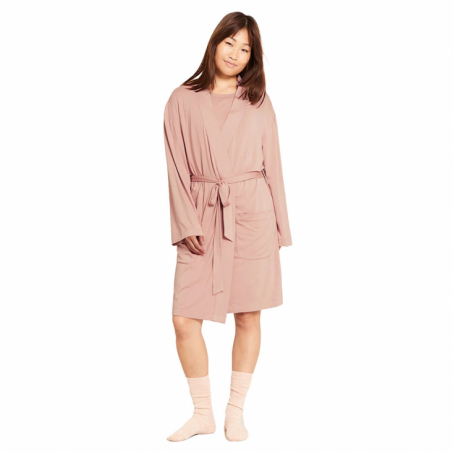 Boody - Goodnight Robe Dusty Pink