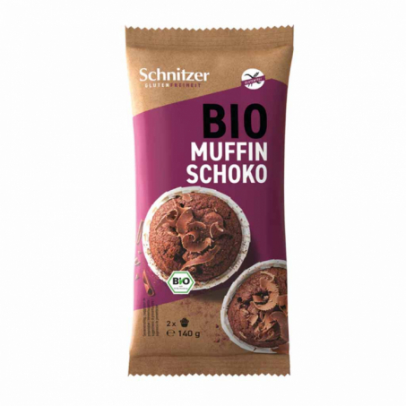 Schnitzer - Glutenfri & Ekologisk Cup Cake, Choklad