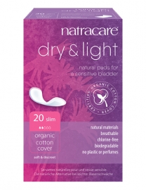 Natracare - Ekologiska Inkontinensskydd Dry & Light Slim 20 st