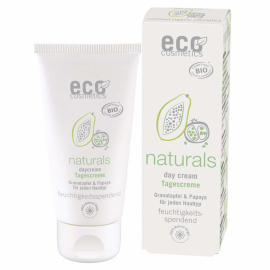 Eco Cosmetics - Dagkräm med Granatäpple och Papaya, 50 ml