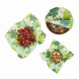 Bee's Wrap - Naturlig Folie Set om 3 Mixade, Forest Floor