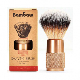 Bambaw - Vegansk Rakborste i Metall, Rose Gold