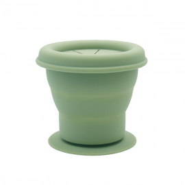 Summerville Organic - Snackpot Silikon, Cameo Green