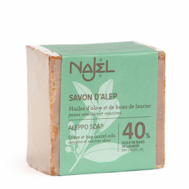 Najel - Aleppotvål 185 gr 40%