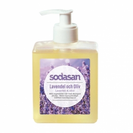 Sodasan - Ekologisk Flytande Tvål Lavendel & Oliv, 300 ml