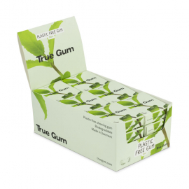 True Gum - Plastfritt Tuggummi Mint & Matcha, låda