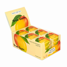 True Gum - Plastfritt Tuggummi Mango, låda