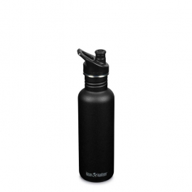 Klean Kanteen - Classic 800 ml, Black, Sportkork