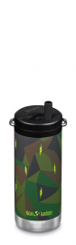 Klean Kanteen - TKWide Rostfri Termosmugg 355 ml, Electric Camo Twist Cap Skruvl