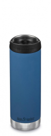 Klean Kanteen - TKWide Rostfri Termosmugg 473 ml, Real Teal Kaffelock