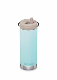 Klean Kanteen - TKWide Rostfri Termosmugg 473 ml, Blue Tint Wide Twist Cap Skruv