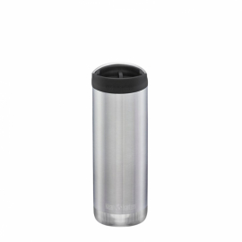 Klean Kanteen - TKWide Rostfri Termosmugg 473 ml, Brushed Stainless Kaffelock