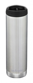 Klean Kanteen - TKWide Rostfri Termosmugg 592 ml, Brushed Stainless Kaffelock