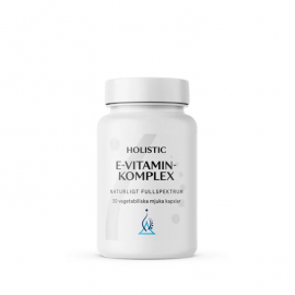 Holistic - E-vitaminkomplex, 30 Kapslar