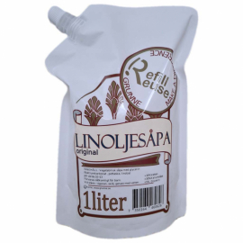 Grunne - Linoljesåpa Original Refill, 1 L