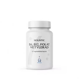 Holistic - B6, B12, Folat Metylerad, 60 Vegetabiliska Kapslar