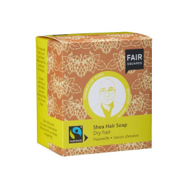 Fair Squared - Fairtrade Ekologisk Fast Schampotvål Shea för Torrt Hår