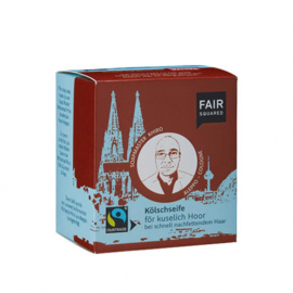 Fair Squared - Fairtrade Ekologisk Fast Schampotvål, för Fett Hår