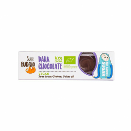 Super Fudgio - Ekologisk Vegansk Mörk chokladbar 40g