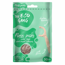 he Eco Gang - Växtbaserad Tandtrådsbygel Mintsmak, 50 - Pack