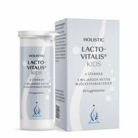 Holistic - LactoVitalis Kids 30 Tuggtabletter