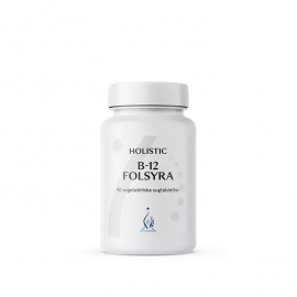 Holistic - B-12 Folsyra, 190 Sugtabletter