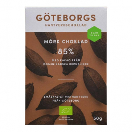 Göteborgs Hantverkschoklad - Ekologisk Bean to Bar Mörk Choklad 85%