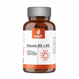  Upgrit - Vitamin D3 + K2 90 kapslar