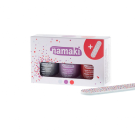 Namaki - Vattenbaserat Nagellack för Barn, Set om 3 st, 919