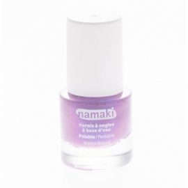 Namaki - Vattenbaserat Nagellack för Barn, 27 Violet Glitter