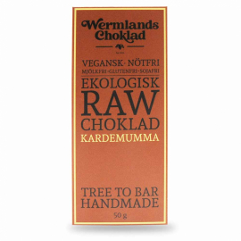 Wermlandschoklad - Ekologisk Rawchoklad Kardemumma 50 gr