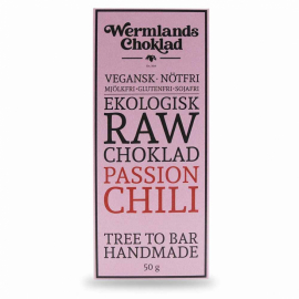 Wermlandschoklad - Ekologisk Rawchoklad Passion & Chilli 50 gr