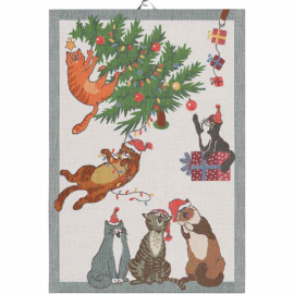  Handduk Hyacint Purr-fect Christmas 35 x 50 cm