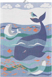 Ekelund - Handduk Whale 35 x 50 cm