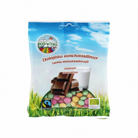 Eco-Vital - Ekologiska Mini Chokladlinser, 80 gr