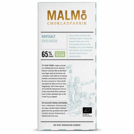 Malmö Chokladfabrik - Tegelserien Ekologisk Choklad Havssalt 65 %