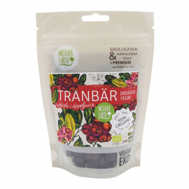 Mother Earth - Tranbär Sötade i Äppeljuice EKO, 250g