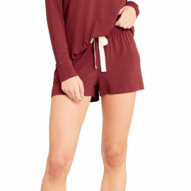 Boody - Pyjamasshorts i Bambu, Ruby