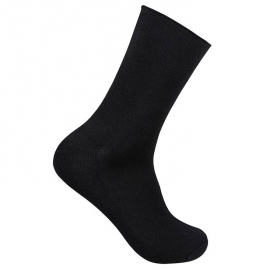 The Doctor Recommends - Diabetikersockor med Roll-Top i Bambu, Svart