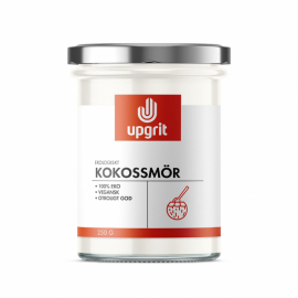 Upgrit - Kokossmör Eko & Vegan, 250 g