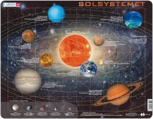 Larsen - Rampussel Solsystemet 70 bitar