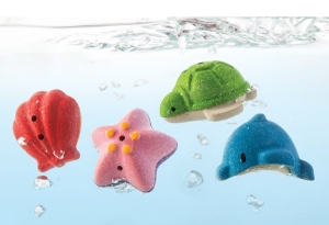 PlanToys - Badleksaker Sea Life Bath Set