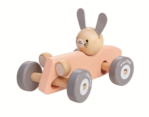 Racerbil i Trä Bunny Racing Car