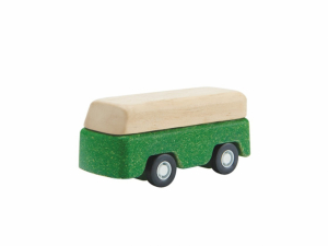 PlanToys - Green Bus i Planwood